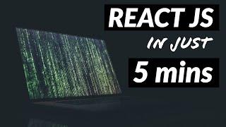 Learn REACT JS in just 5 MINUTES (2020)