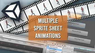 Multiple Sprite Sheet Animations on a Single Object (Unity Tut)