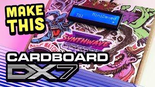 DIY Cardboard FM Synth (8 DX7s!) | MiniDexed & Raspberry Pi