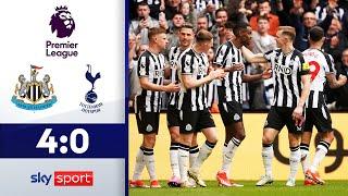 Doppelpacker Isak stürzt Spurs von CL-Rängen! | Newcastle - Tottenham | Highlights - EPL 23/24