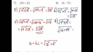 Complex Numbers - Absolute Value Question #8