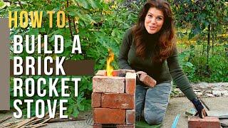 How to Build a Simple Emergency Brick Cook Stove