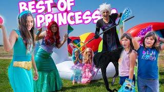 Pool PARTY with Little Mermaid! And other Disney Princess skits!