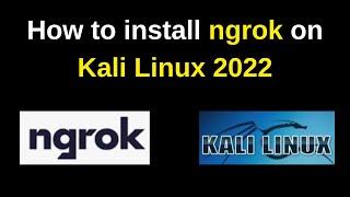 How to install ngrok on Kali Linux 2022 | ngrok installation on Kali Linux