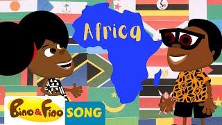 Sing and learn all the African countries - Bino and Fino Kids Songs / Dance