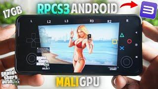 RPCS3 Android Emulator - GTA5 Working On MALI GPU Device | PS3 Emulator For Android