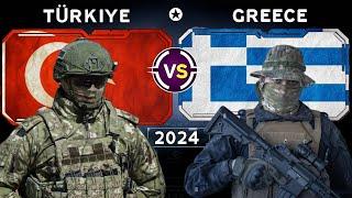 Turkey vs Greece military power Comparison 2024