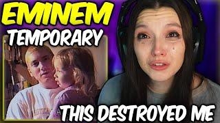 Eminem - Temporary | FIRST TIME REACTION