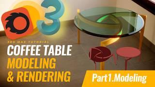 Coffee Table Modeling and Rendering 3ds max - Part 1 | Eris Graphic