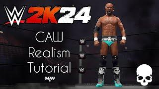 How to design a CAW in WWE 2K24 (XBOX) CAW Creation Tips & Tricks (JOBBER EDITION)