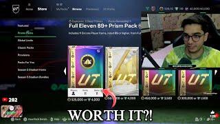 My FUT BIRTHDAY Weekend League Rewards And CRAZY Eleven 89+ Prism Pack