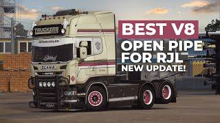 Ultimate Scania V8 Open Pipe Sound Mod Review (Konstantinidis) | ETS2 Gameplay by Izuan Bakar