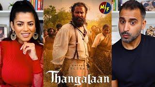 Thangalaan - Trailer | Chiyaan Vikram | K E Gnanavelraja | Pa Ranjith | G V Prakash Kumar - REACTION