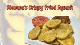 Momma's Crispy Southern Fried Squash: A Golden Delicious Delight