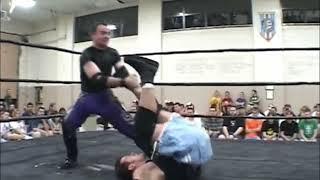 Mike Quackenbush Black Tornado Slam to Alex Shelley