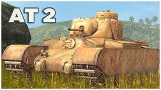 AT 2 • WoT Blitz Gameplay