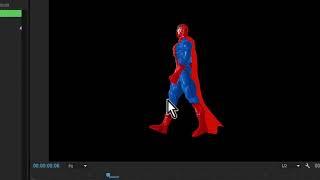 2D walk cycle animation in Premiere Pro with PSD file - Drawing Cartoon Character