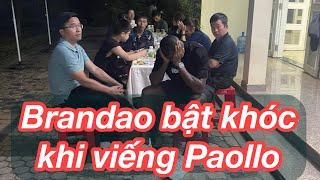 10h đêm quay lại Pleiku, Brandao bật khóc khi viếng Paollo Oliveira, HLV Dương Minh Ninh của HAGL