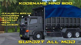 SHARE ️ KODENAME SOUND ENGINE HINO 500 BUSSID V4.3.4 SUPORT ALL MOD