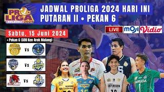 Jadwal Proliga 2024 - Laga Big Match Stin Bin vs Lavani Sabtu 15 Juni 2025 Gor Ken Arok Malang