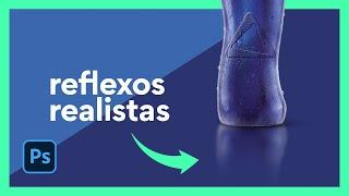 Como criar REFLEXO REALISTA no Photoshop Tutorial