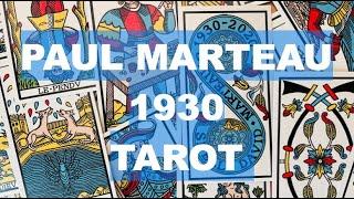 Paul Marteau 1930 Tarot de Marseille Comparison Then and Now Series