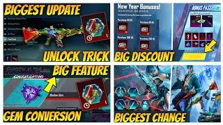 BIG UPDATE |100% Upgradable Gun Trick |Next UC UP Event Release Date | Premium Crate/A10 Bonus pass