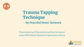 Self-soothing and trauma techniques for mothers and infants (Peaceful Heart Network)