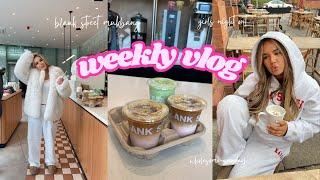 WEEKLY VLOG | trying blank street drinks, wholesome saturdays + theatre dates!!!!