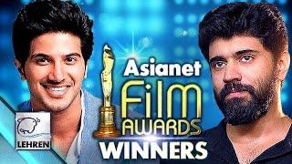 Asianet Film Awards 2016: WINNER List | Dulquer Salmaan | Mohanlal | Lehren Malayalam