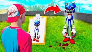 Zeichne NIEMALS SONIC.EXE in GTA 5!