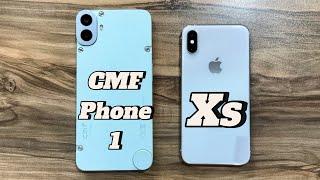 CMF Phone 1 vs iPhone Xs