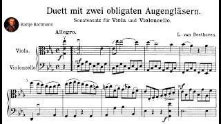 Beethoven - Duet mit zwei obligaten Augengläsern, WoO 32 (1796)