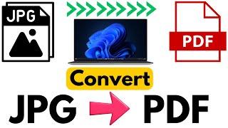 How to Convert JPG to PDF | How to Convert JPG to PDF on PC (2025)