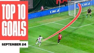 Los 10 MEJORES GOLES de SEPTIEMBRE en LALIGA EA SPORTS 