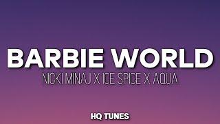 Nicki Minaj X Ice Spice – Barbie World (Audio/Lyrics)  | barbie girl (Remix) | Tiktok Song