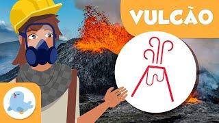 VULCÃO  O que é um vulcão? ️ Desastres naturais em 1 minuto