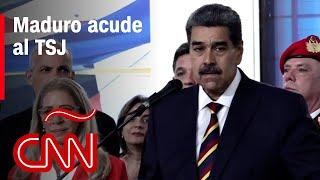 Resumen en video de últimas noticias de las elecciones en Venezuela: Maduro acude al TSJ