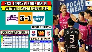 Hasil Liga Voli Korea 2025 Hari ini~PINK SPIDER VS GS CALTEX~Klasemen & Top Skor Voli Korea Terbaru