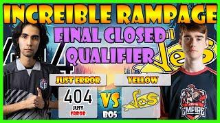 JUST ERROR VS YELLOW SUBMARINE BO5[GAME 4] GRAN FINAL CLOSED QUALIFER EPIC LEAGUE - DOTA 2 PRO