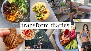 The transform diaries: What I eat to build muscle, beginner workout + starting good habits