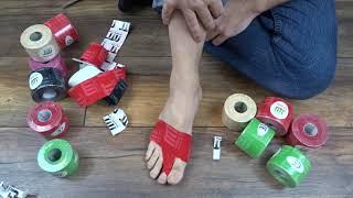 Hammertoes Kinesio Taping and At Home Treatment ~ Northern Soul channel