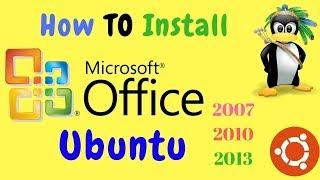 Best way to get install Microsoft Office 365,2007,2010,2013,2016 on Ubuntu Linux Mint