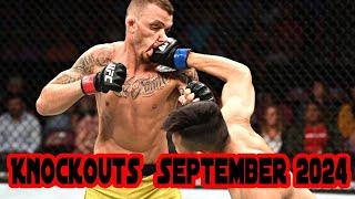 MMA Knockouts of September 2024