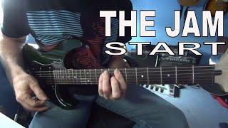 Start - The Jam - guitar lesson / tutorial