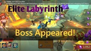 Lords Mobile - Spending 360K Holystar In Elite Labyrinth For Gargantuan Eyes