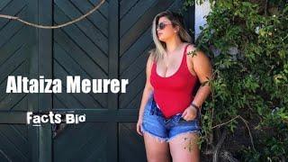 Brazilian Plus size Model Altaiza Meurer Facts Bio | Thick Curvy Fashion Model | Ilovecurves