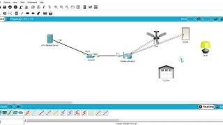 How to Setup IoT based smart Home using WPA&WPA2 security & Radius server in packet tracer.