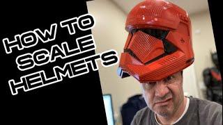 How To Scale Helmets