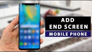 How To Add End Screen on YouTube Video Mobile [ Android & iPhone ]